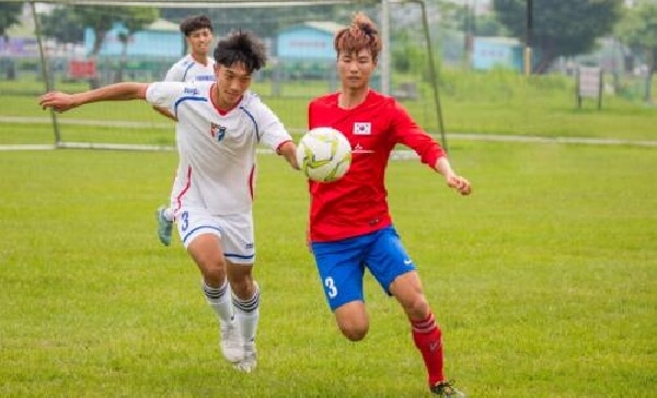 台湾CGM摄理全国足球男子大赛_台韩球员同场竞技
