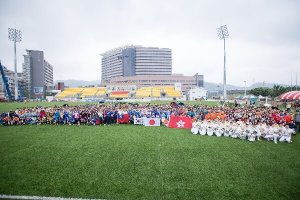 摄理CGM全国和平足球大赛_开幕